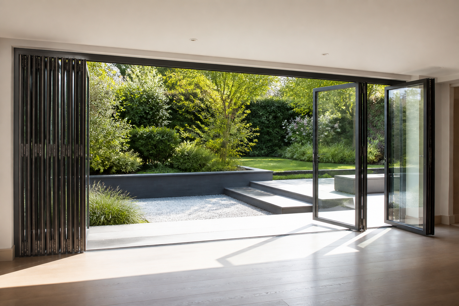VLX 100 Bifold / Folding Door in Coral Springs, FL | TruePane Windows & Doors - detail 4