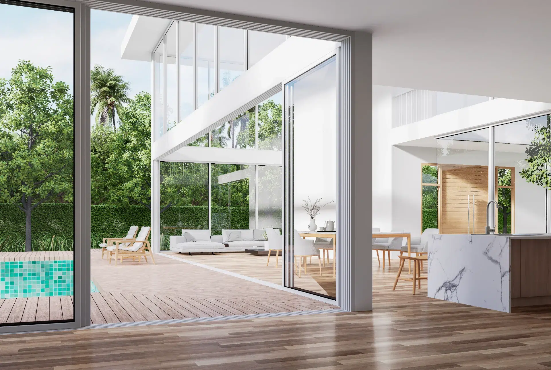 VLX 138 Panoramic Sliding Door in Coral Springs, FL | TruePane Windows & Doors - detail 1